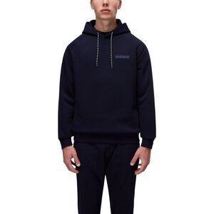 Napapijri Blue Cotton Men's Hoodie
